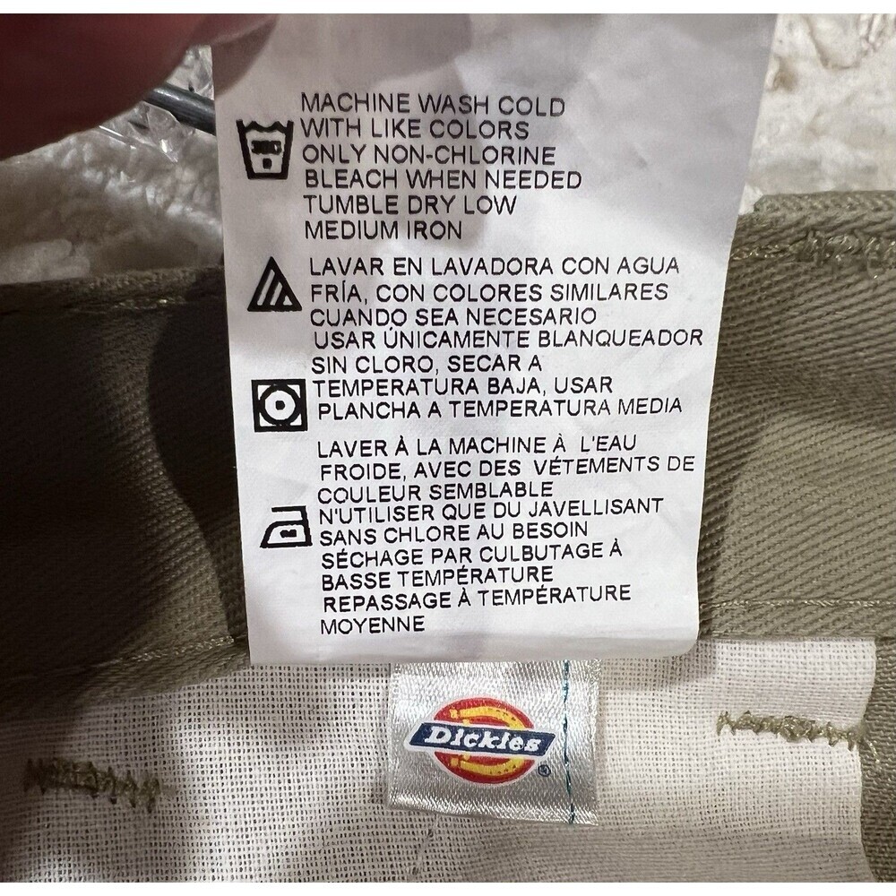 NWT Dickies Loose Fit Multi Pocket Mens Size 40 Work Shorts Tan Khaki Brown - Picture 7 of 7